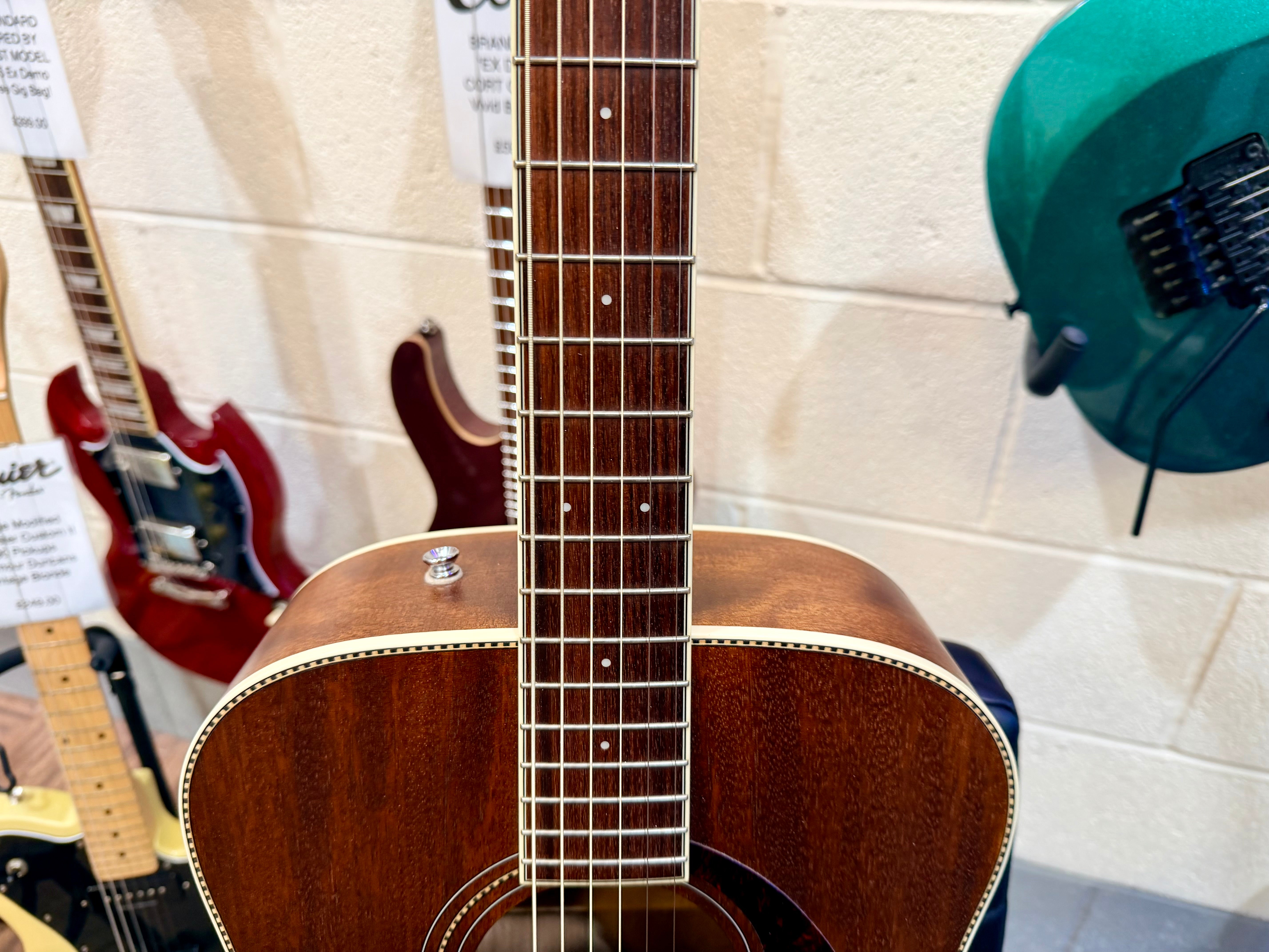 🔥MINT🔥 Fender PM-1 Standard Dreadnought NE~ All-Mahogany Edition~ Hard Case!