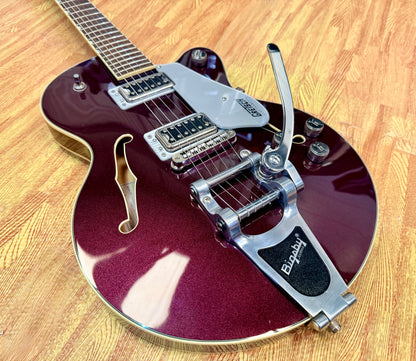 🍒2022🍒 Gretsch G5655T Electromatic Center Block Jr. Dark Cherry Metallic!