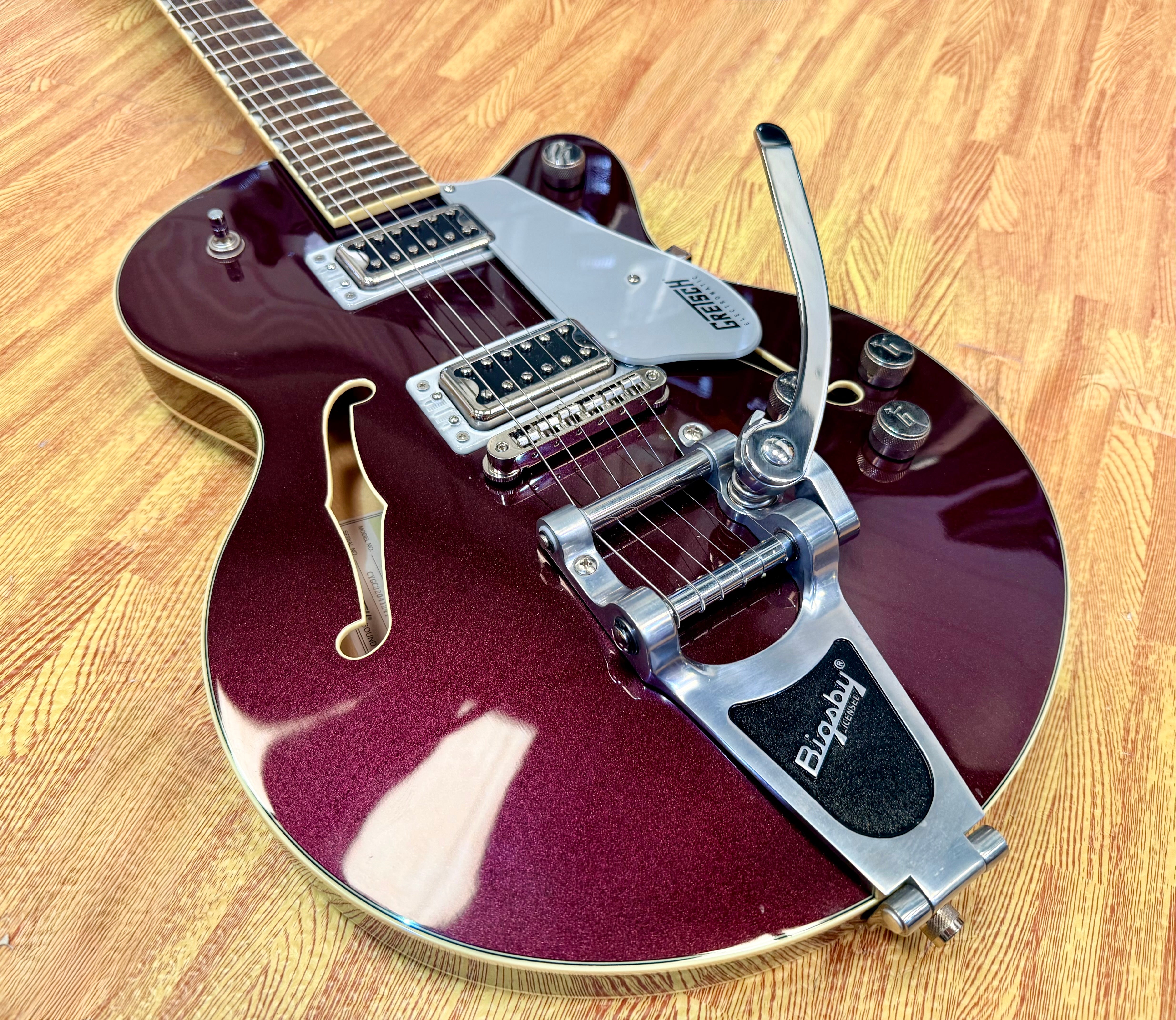 🍒2022🍒 Gretsch G5655T Electromatic Center Block Jr. Dark Cherry Metallic!