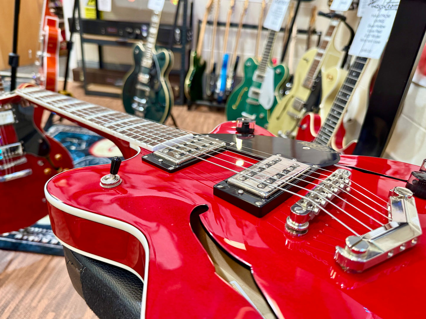 🌟2017🌟 Gretsch G2655 FS Flagstaff Red Semi-Hollow~Centre Block Electric Guitar