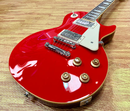⚡️MINT⚡️ Epiphone Les Paul Standard 50s Figured Cardinal Red~ Inspired By Gibson