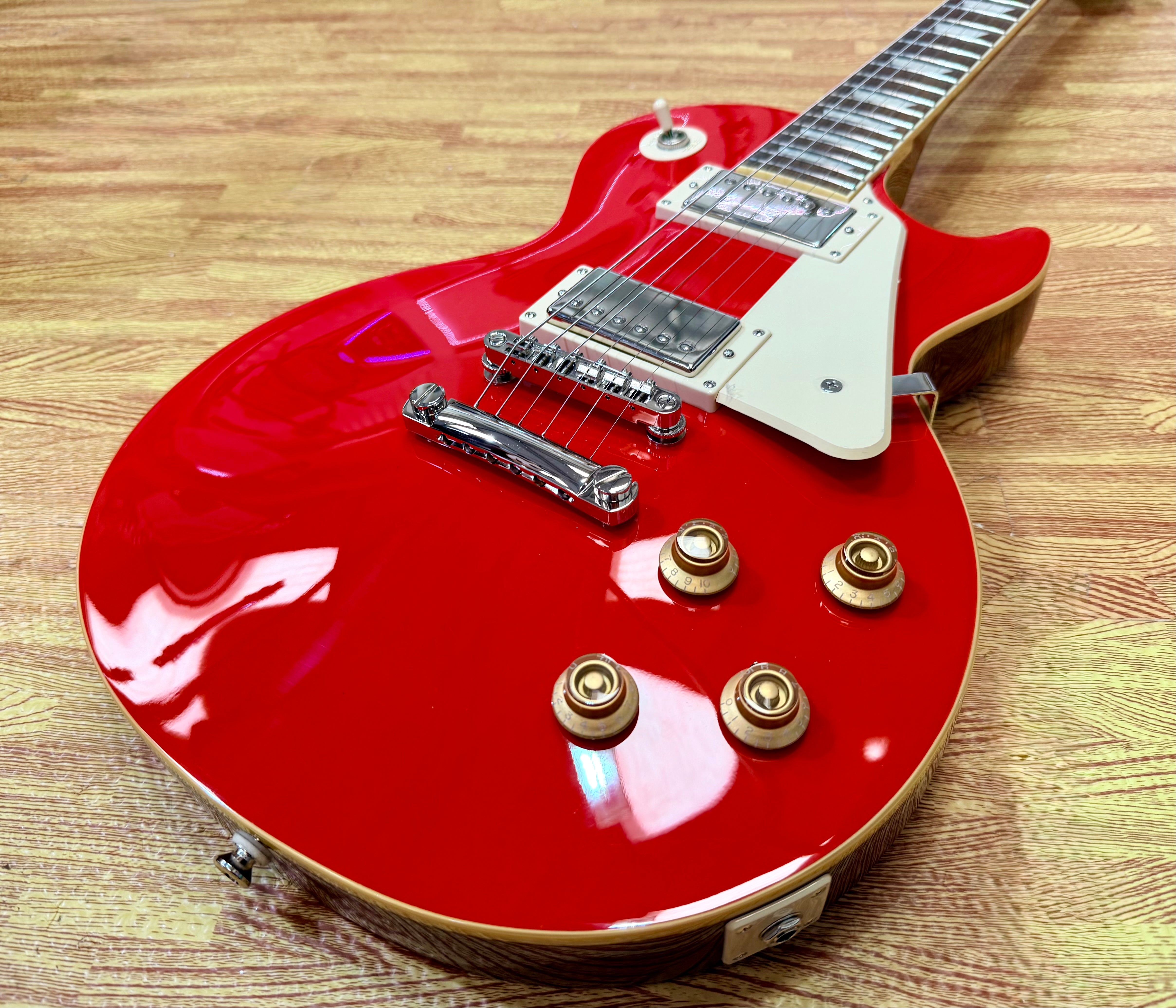 ⚡️MINT⚡️ Epiphone Les Paul Standard 50s Figured Cardinal Red~ Inspired By Gibson