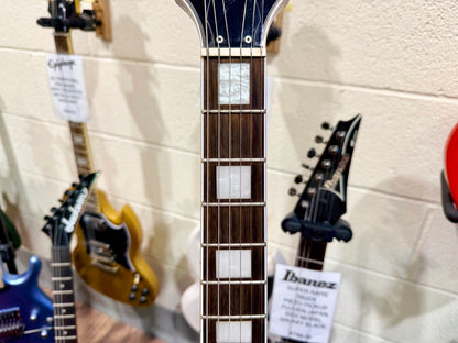 🌟RARE 2019🌟 Burny RLC-60 Les Paul Custom~ HHH Silver Sparkle~ By Fernandes!