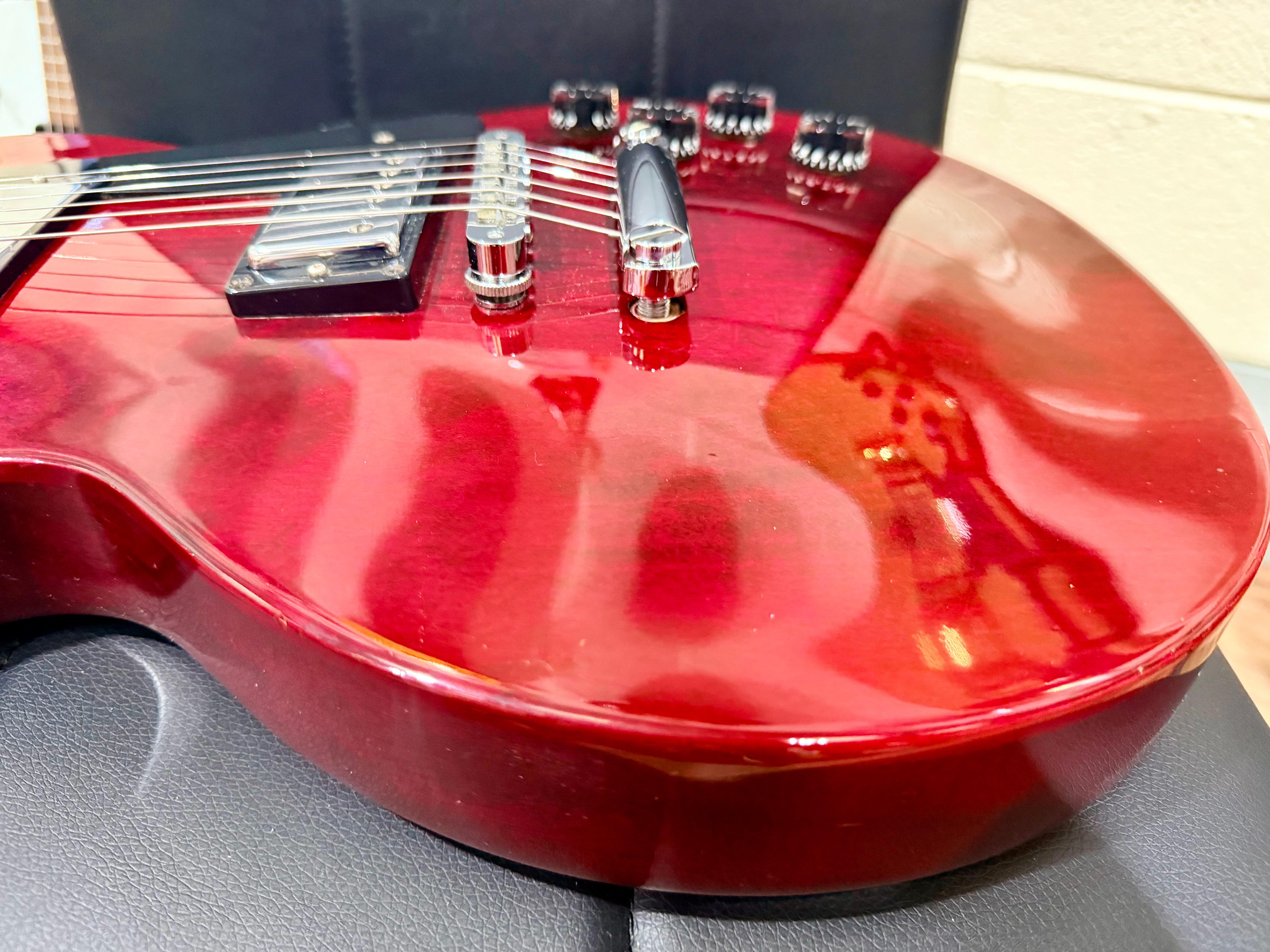 🔥2003🔥 Gibson Les Paul Studio USA~ Electric Guitar~ Wine Red~ 8lb:11oz!