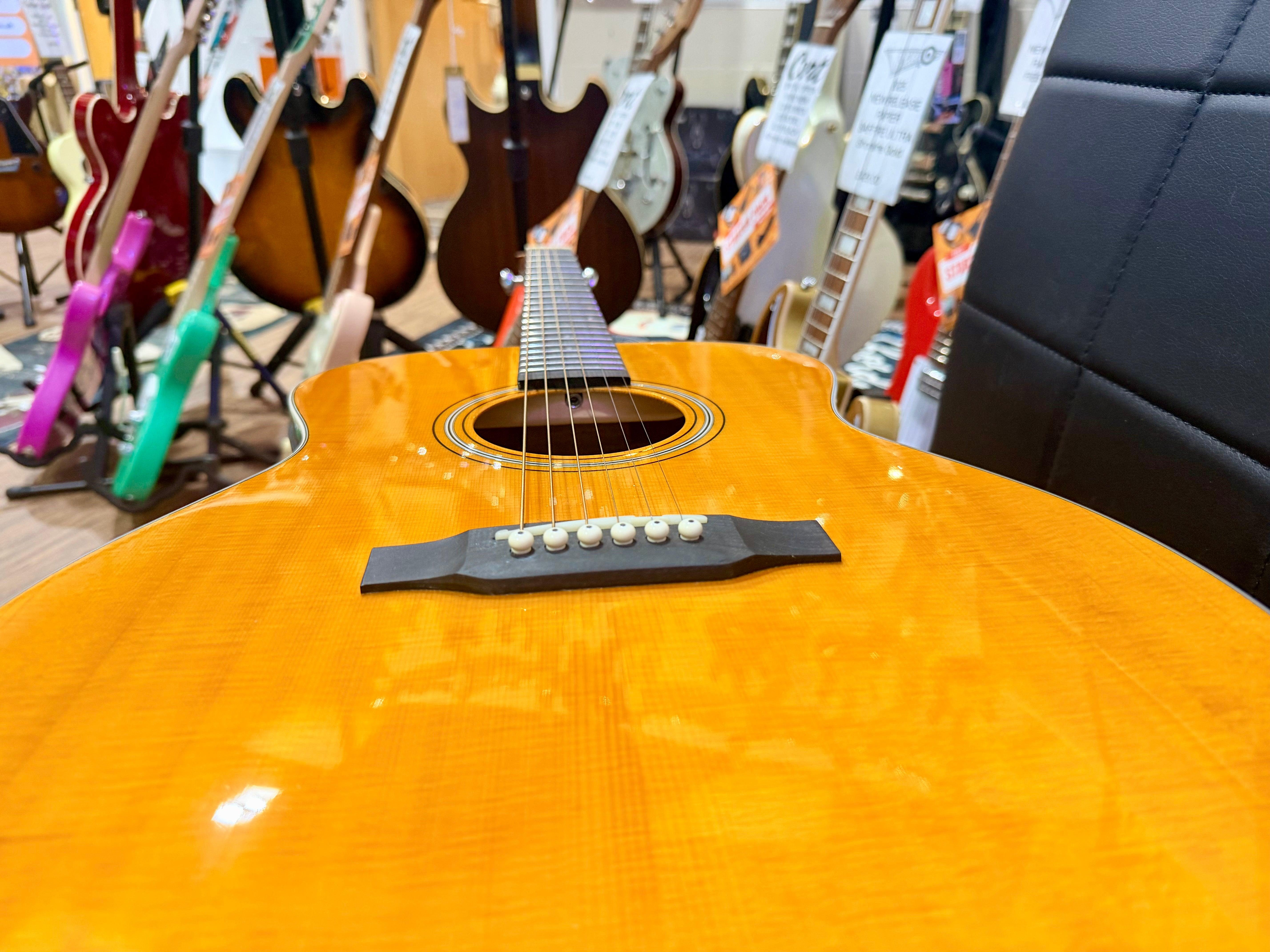 🌟MINT🌟 Tanglewood TW40 O AN E Sundance Historic Folk Electro Acoustic Guitar!