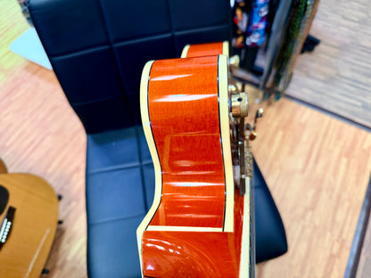 ✨1990✨ Gretsch 6120 Nashville Western Orange MIJ Terada~ Bigsby~ Japan + Case!