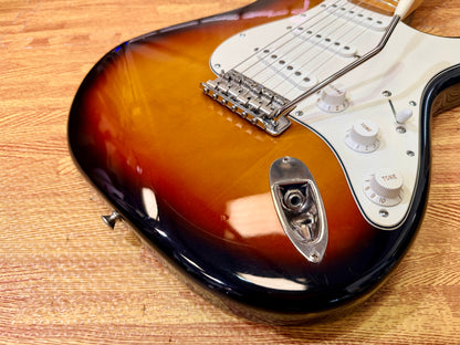 🔥RARE🔥 1994 Fender Squier Silver Series Stratocaster~ Made in Japan~ Sunburst!