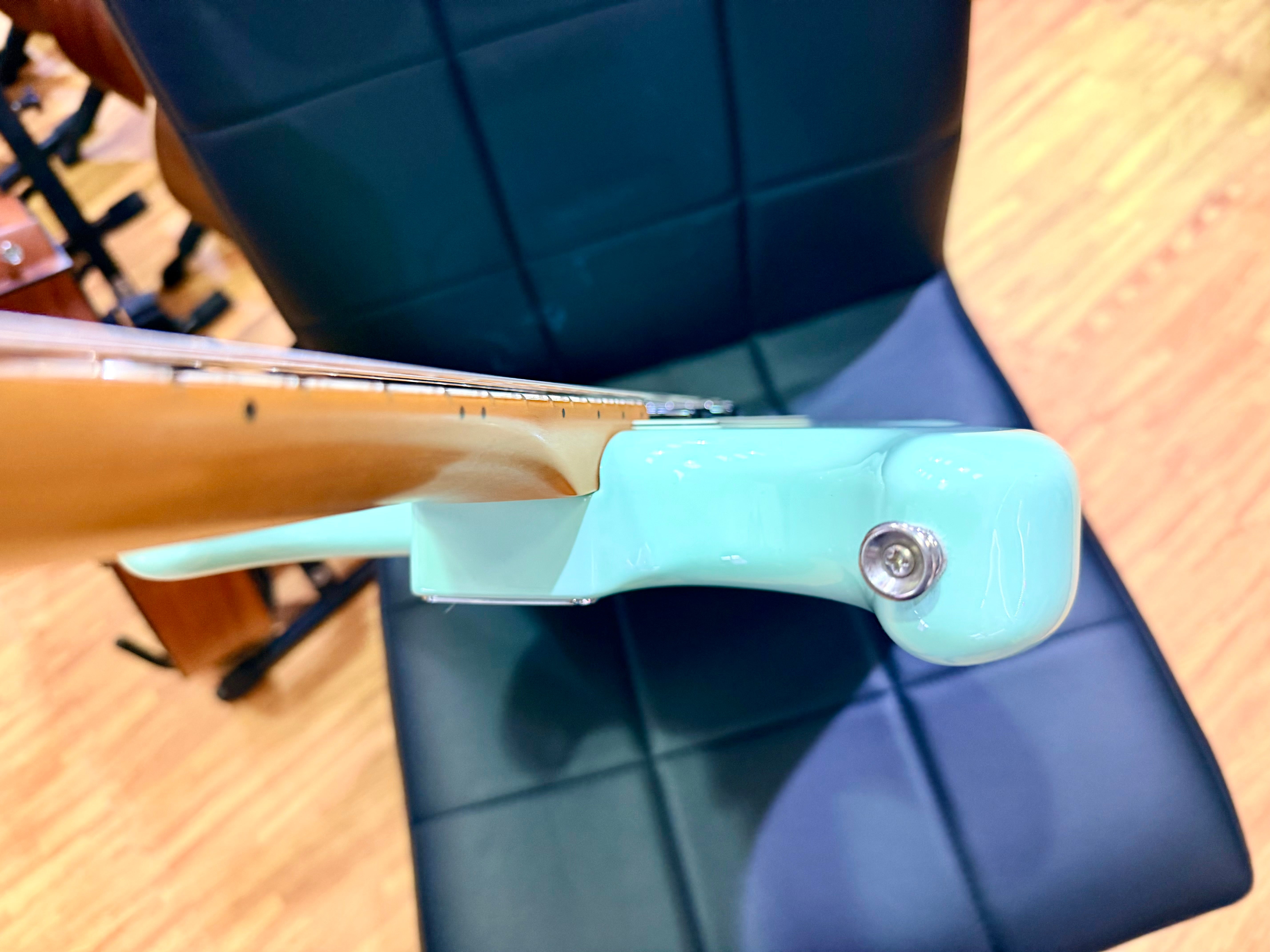 ✨2021✨ Fender Noventa Stratocaster MN~ Surf Green~ Hardtail Mexican~ P90’s!