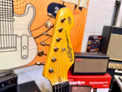 🔥 Vintage V62 ICON Distressed Ash Blonde Telecaster Style Wilkinson Pickups 🔥
