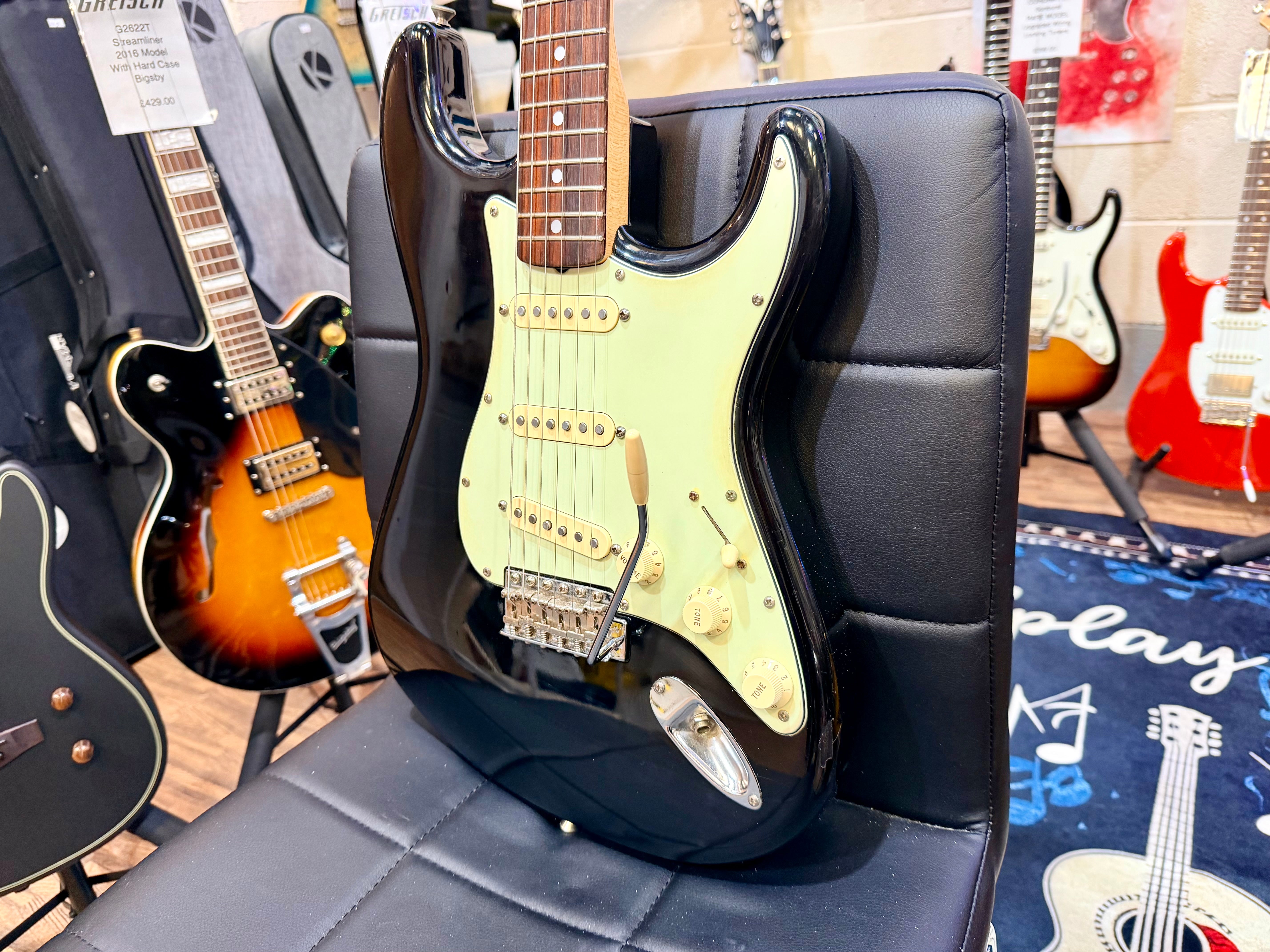 🔥RARE🔥 1984 Tokai Goldstar Sound Stratocaster~ Made In Japan MIJ~ Black Strat!