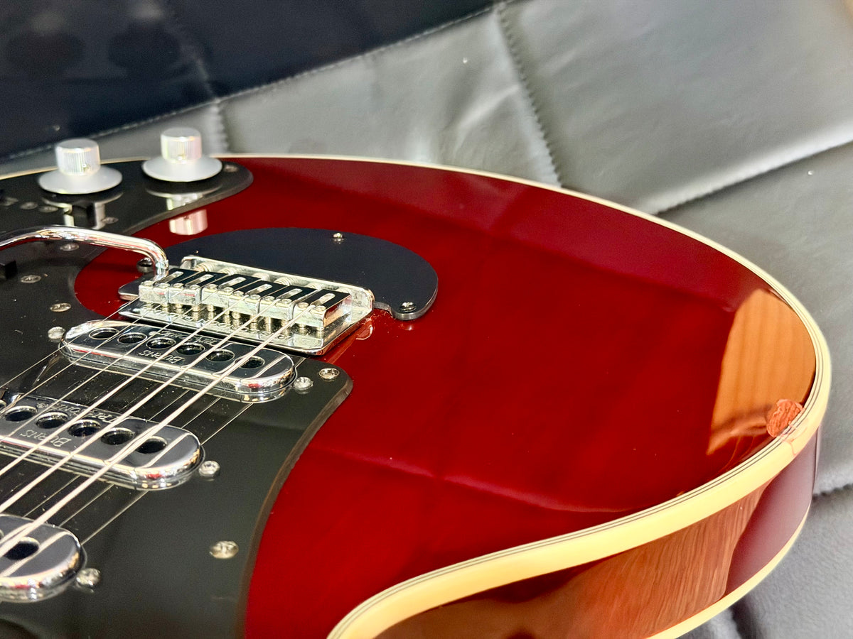 ⚡️2003⚡️ Burns London Brian May Signature Red Special~ Cherry Red Korean Made!