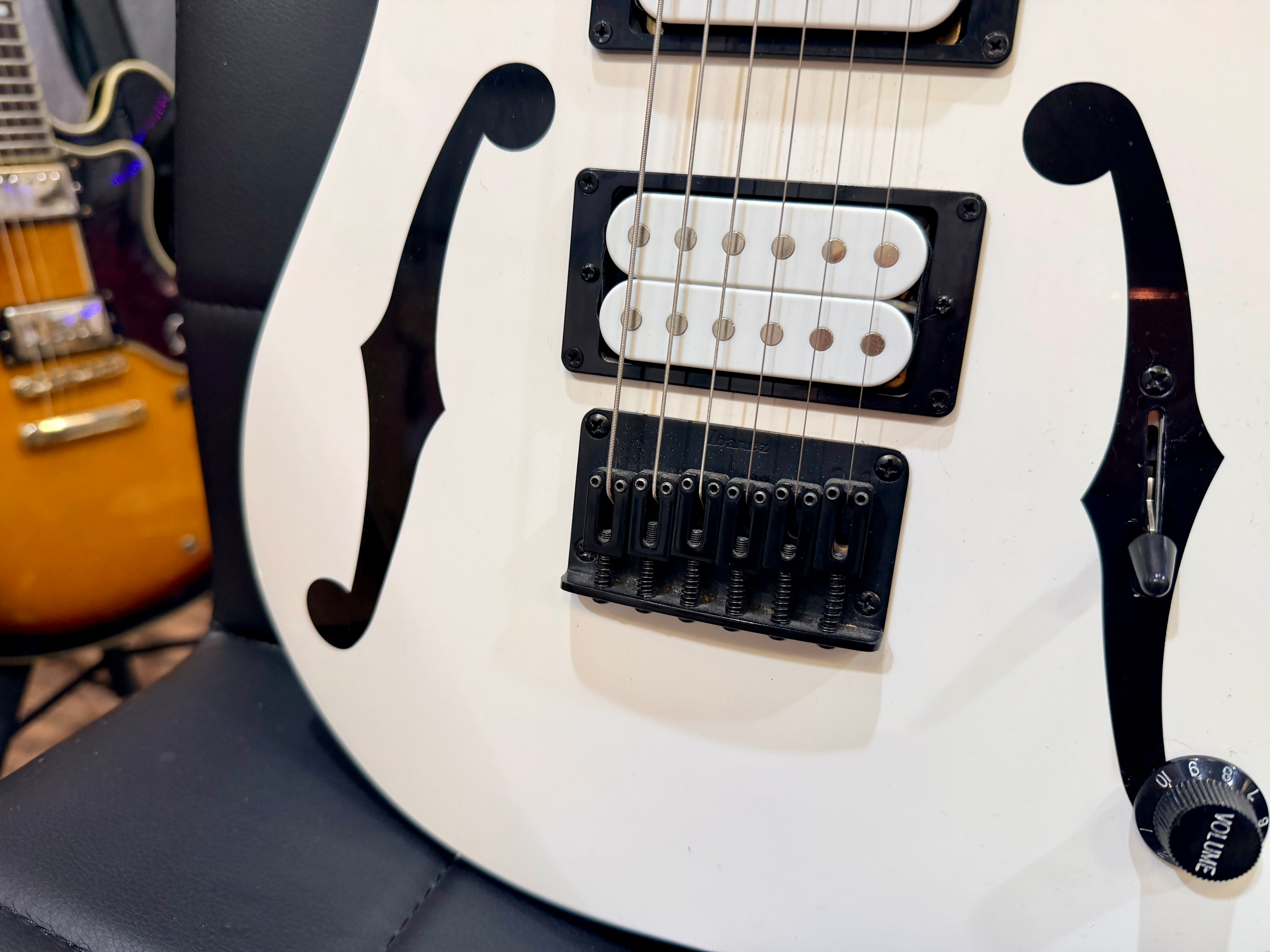🔥 3/4 Size 🔥 Ibanez PGM Paul Gilbert Mikro Series Electric Guitar~ White!