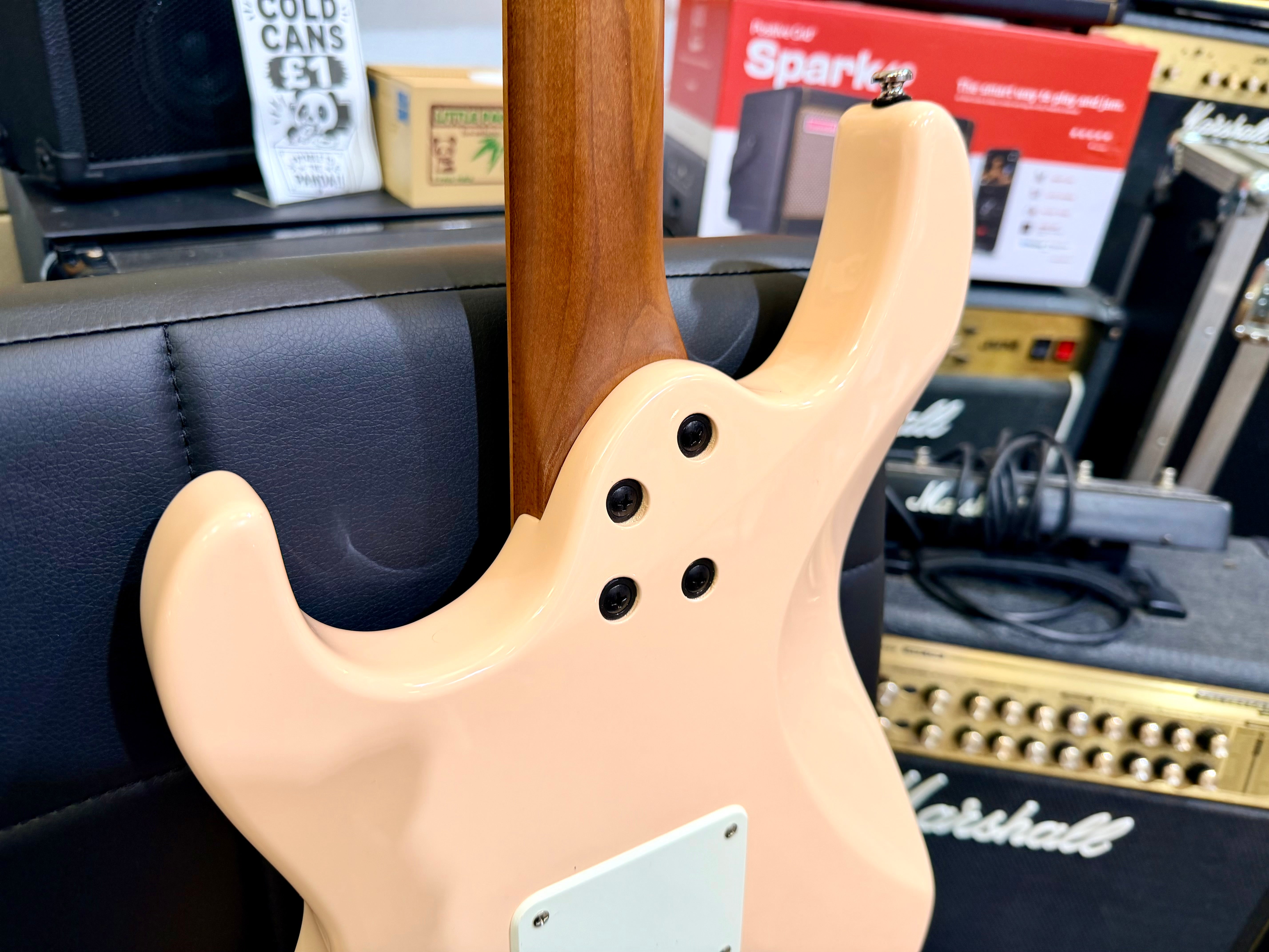 🌟 NEW Cort G200SE Vintage White Electric Guitar~ Roasted Maple Neck 🌟