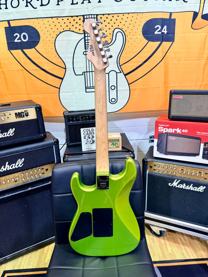 ⚡️2022⚡️ Charvel Pro-Mod San Dimas Style 1 HH FR E~ Lime Green Metallic~ Floyd!