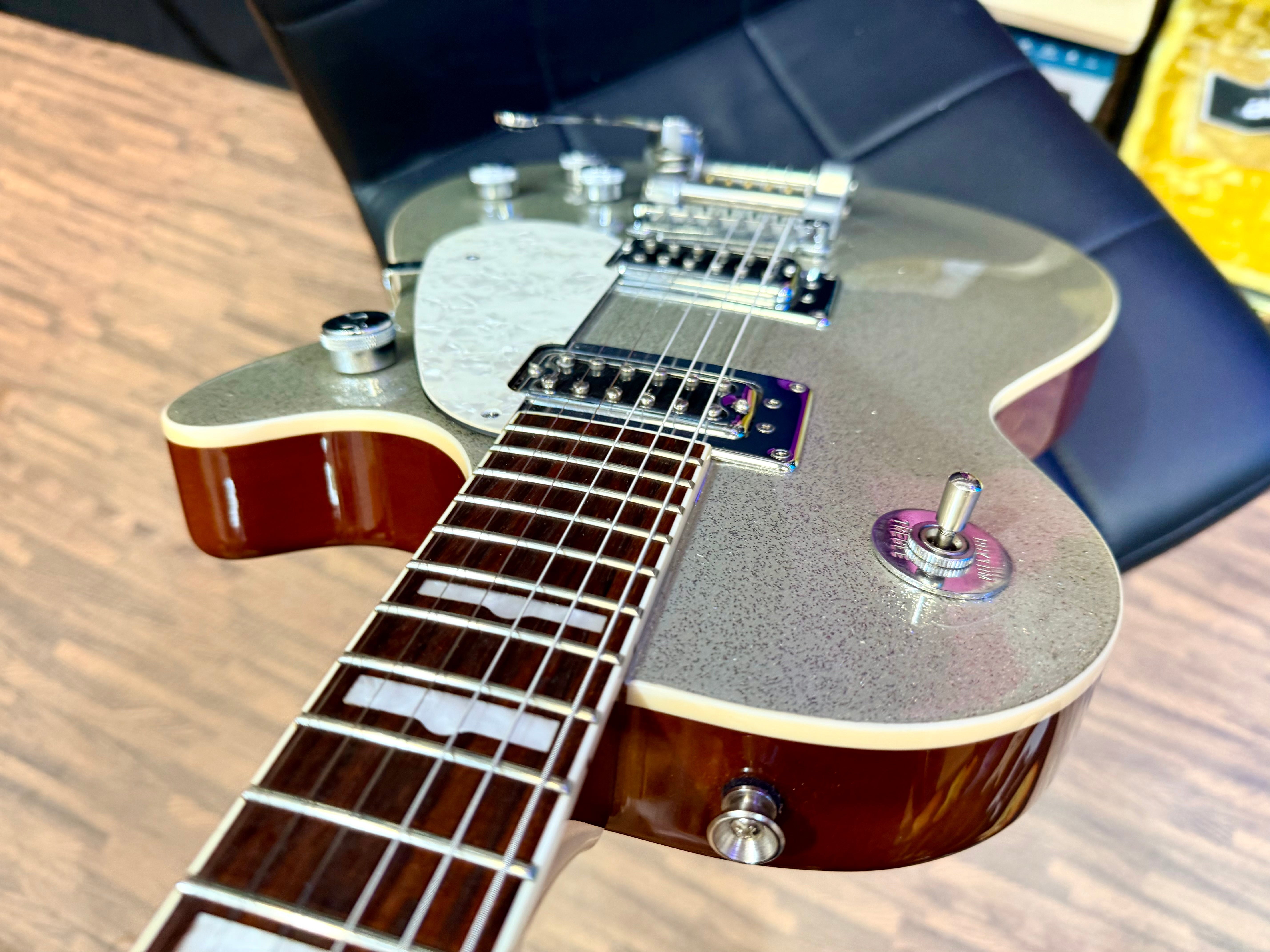 ✨2014✨ Gretsch G5439T Electromatic Pro Jet W/Bigsby~ Silver Sparkle Metallic!