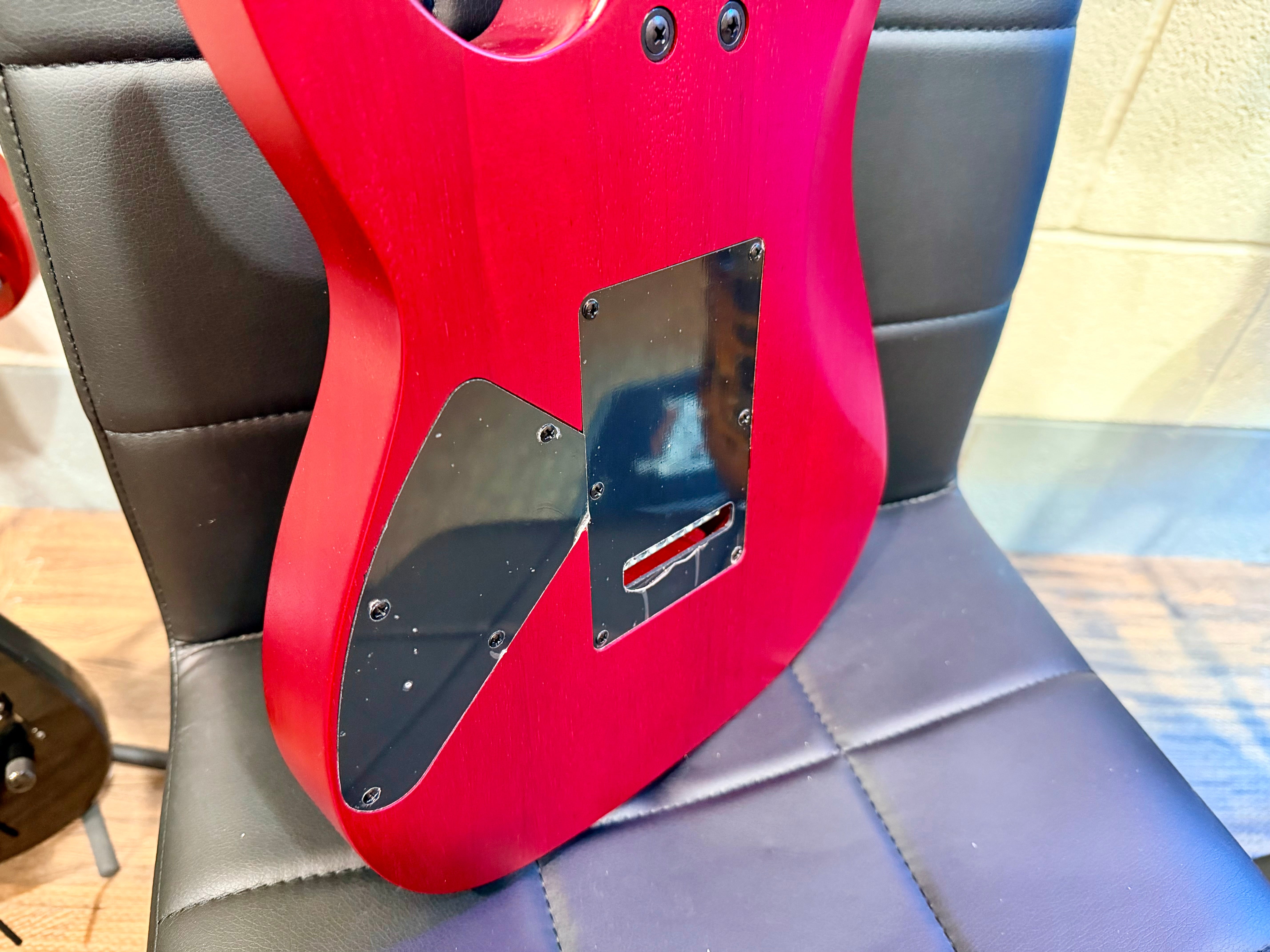 🎸NEW🎸 Cort X100 Electric Guitar~ Open Pore Black/Red Cherry~ 2025 Model!