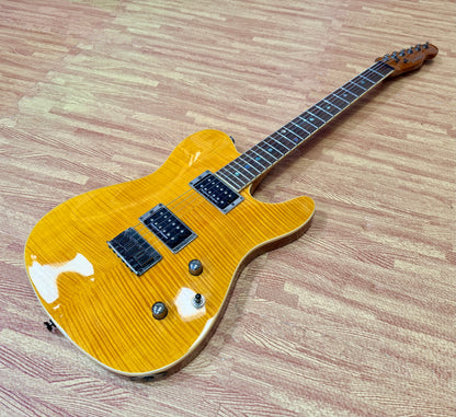 ✨2008 KOREA✨ Fender Special Edition Custom FMT Telecaster HH~ Amber~ SD Pickups