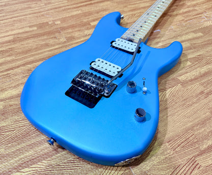 🔥2022🔥 Charvel Pro-Mod San Dimas Style 1 HH FR MN~Blue Frost~ Seymour Duncan!