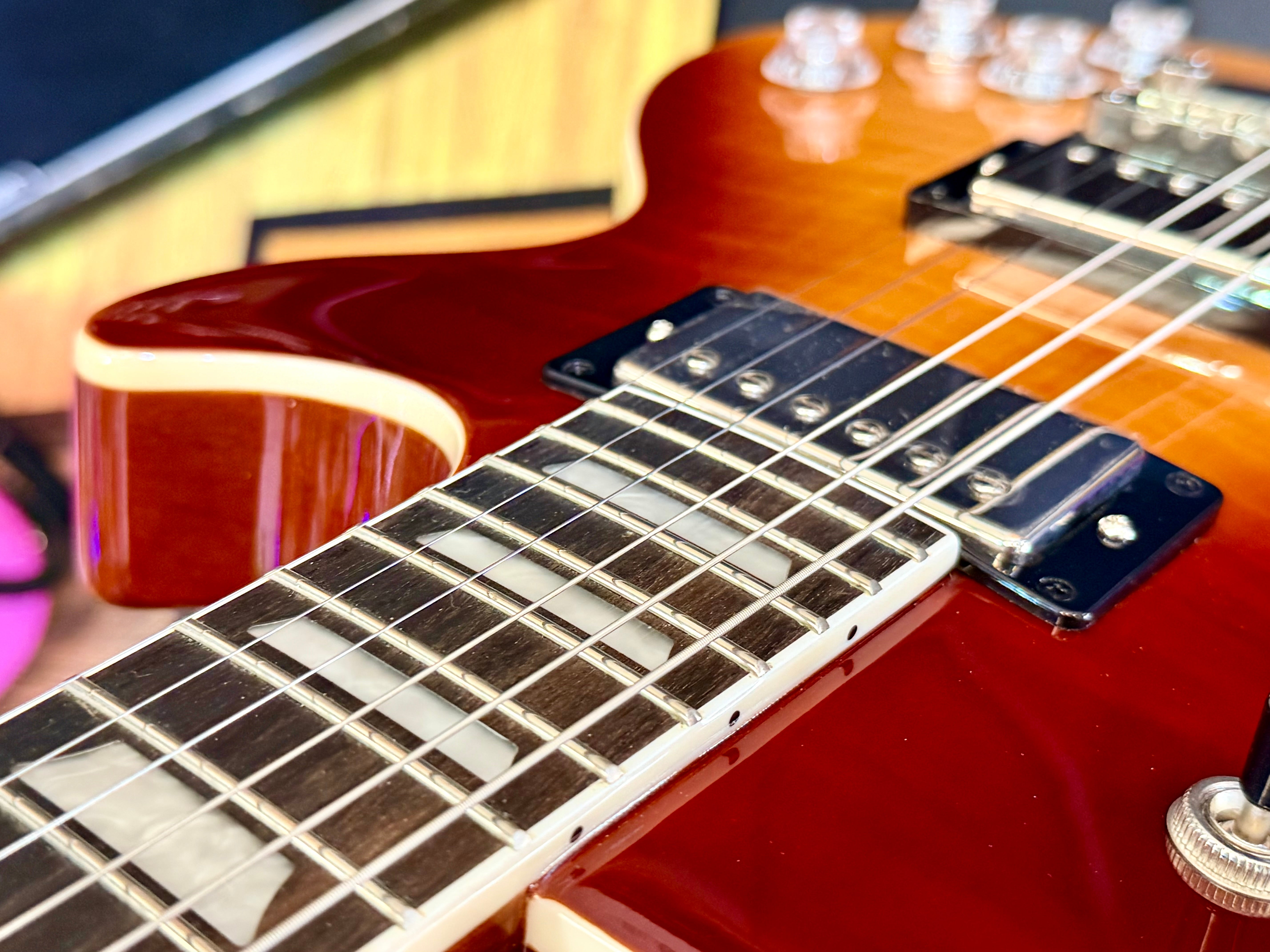 🌟2022🌟 Epiphone Les Paul Modern Figured~ Caffe Latte Fade~ Immaculate Condition