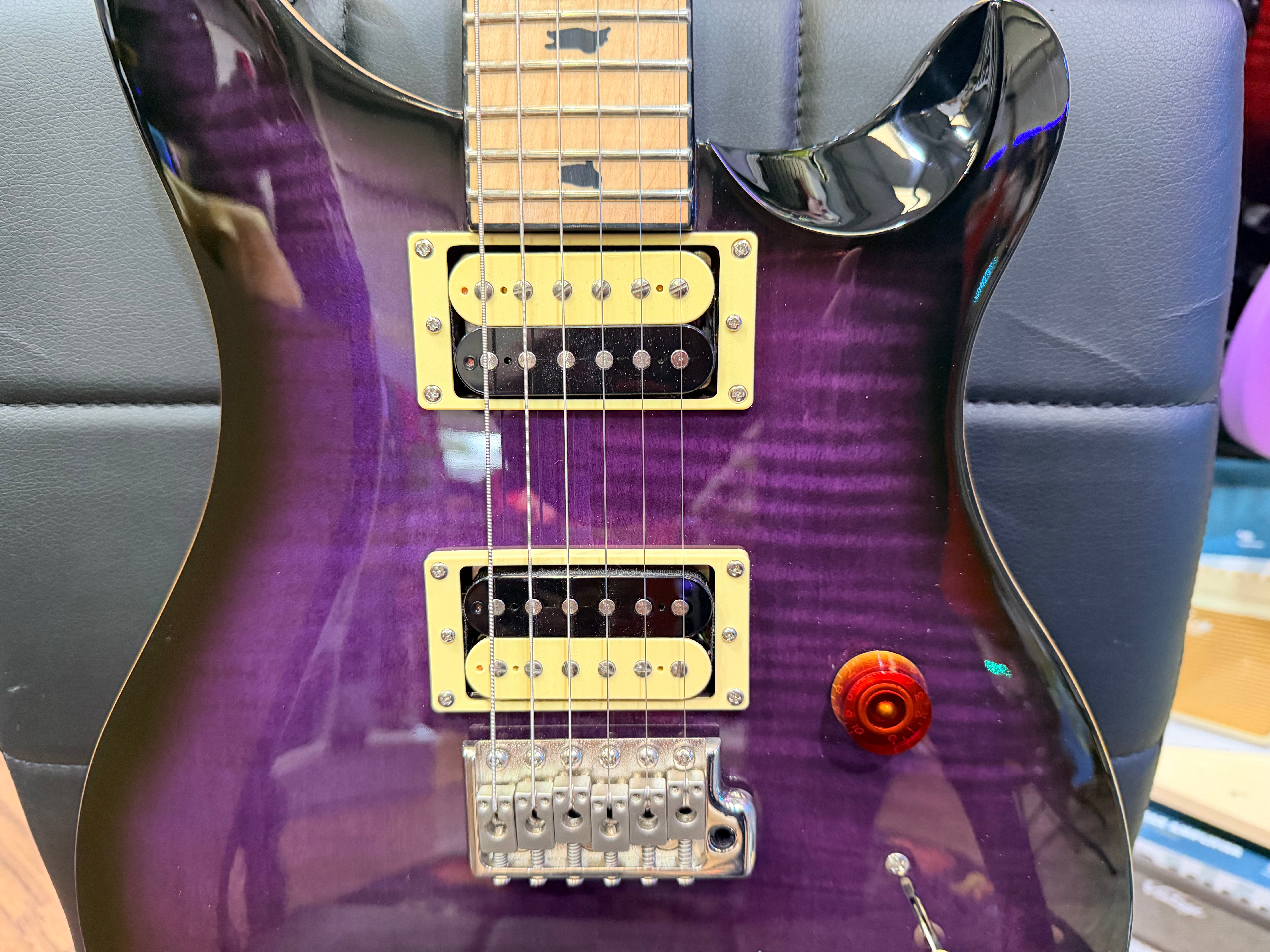 ⚡️2019⚡️ PRS SE Custom 24 Ltd Edition~ Purple Mist~ Satin Maple Neck~ Cherished!