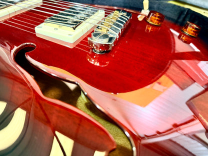 💥2022💥 PRS SE Standard Hollowbody Fire Red Burst + Hard Case~ Cherished!