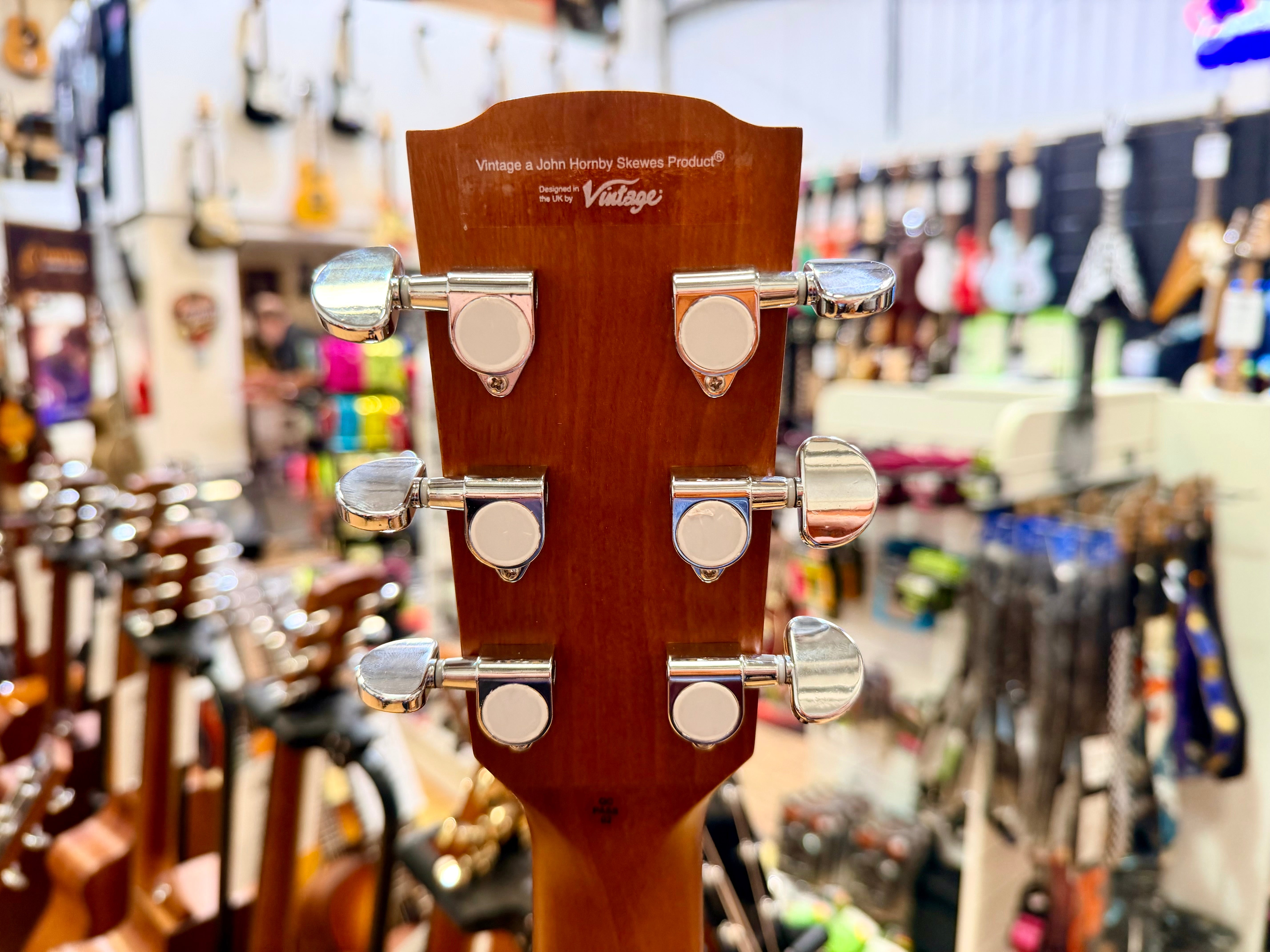 ✨NEW✨ Vintage Pacific Coast VEC300NS Electro-Acoustic Guitar~ Natural Spruce!