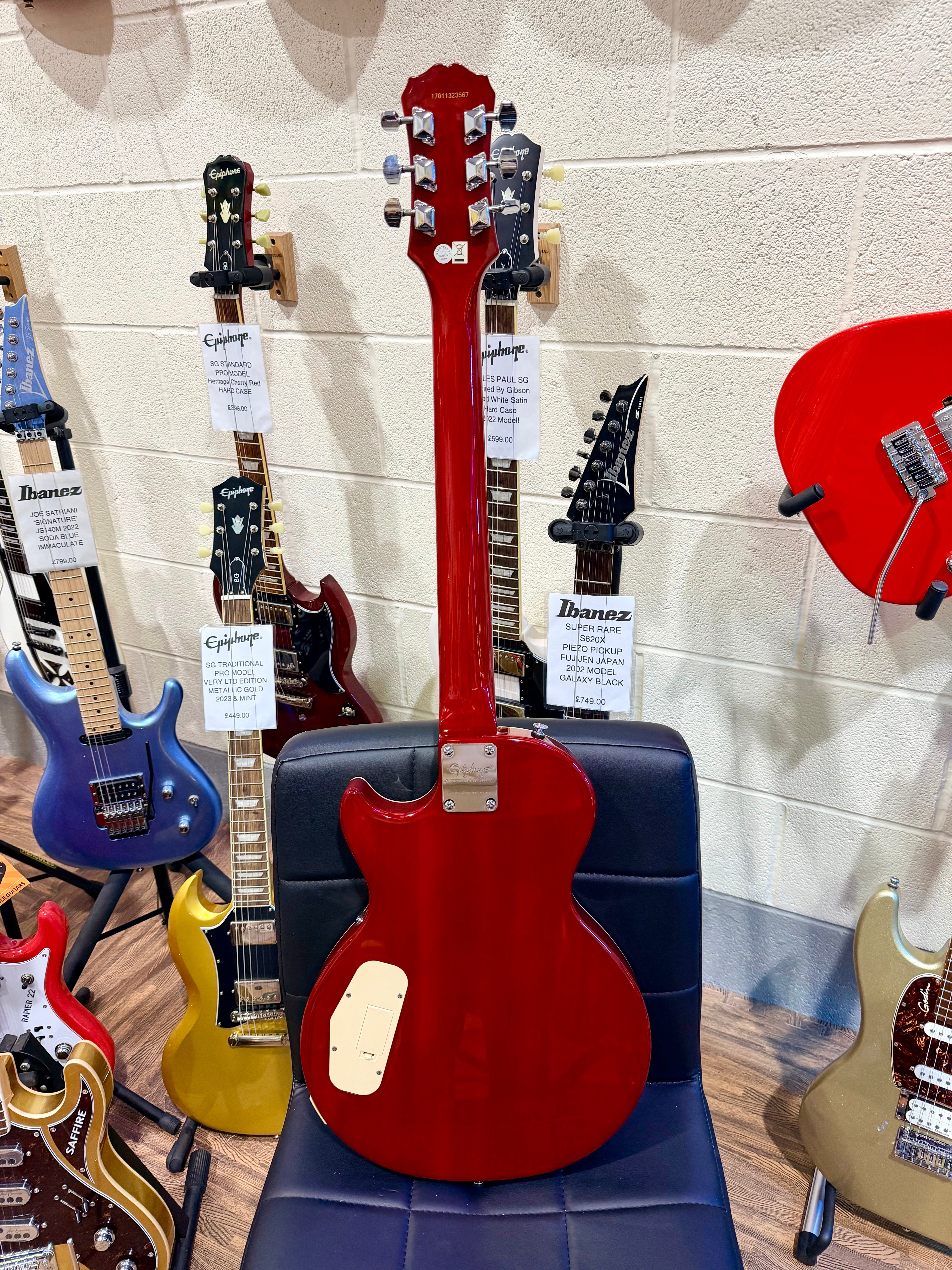 🌟UPGRADED🌟 Epiphone Slash AFD Les Paul Special II~ Seymour Duncan P’ups~ Tuner