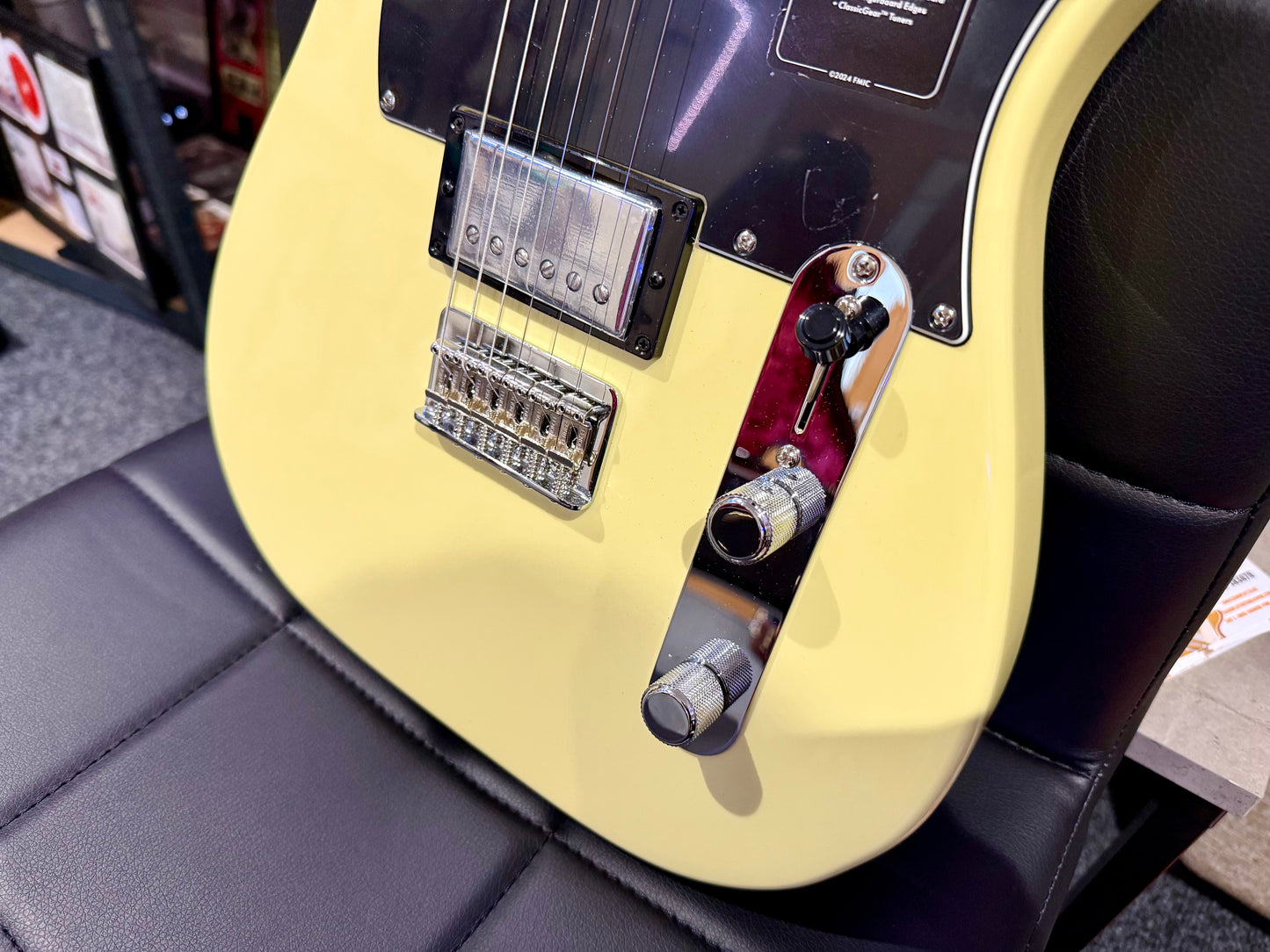 🌟NEW 2024🌟 Fender Player ii Telecaster HH~ Hialeah Yellow~ Maple Fretboard!