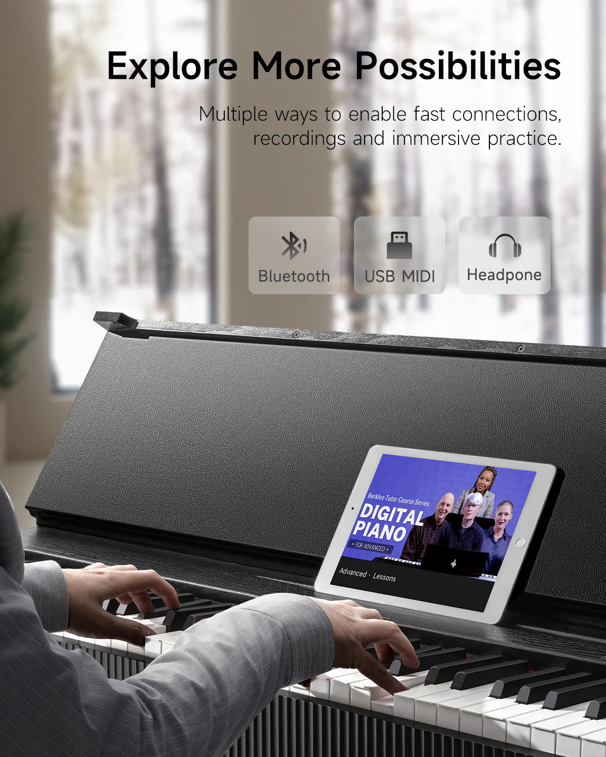 🎹 NEW Donner OURA S300 Home Digital Piano~ 88 Key~ Huge Spec~ RRP £969! 🎹