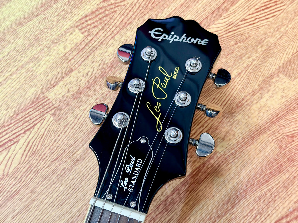 🔥2017🔥 Epiphone Les Paul Standard~ Ebony Gloss Black Electric Guitar