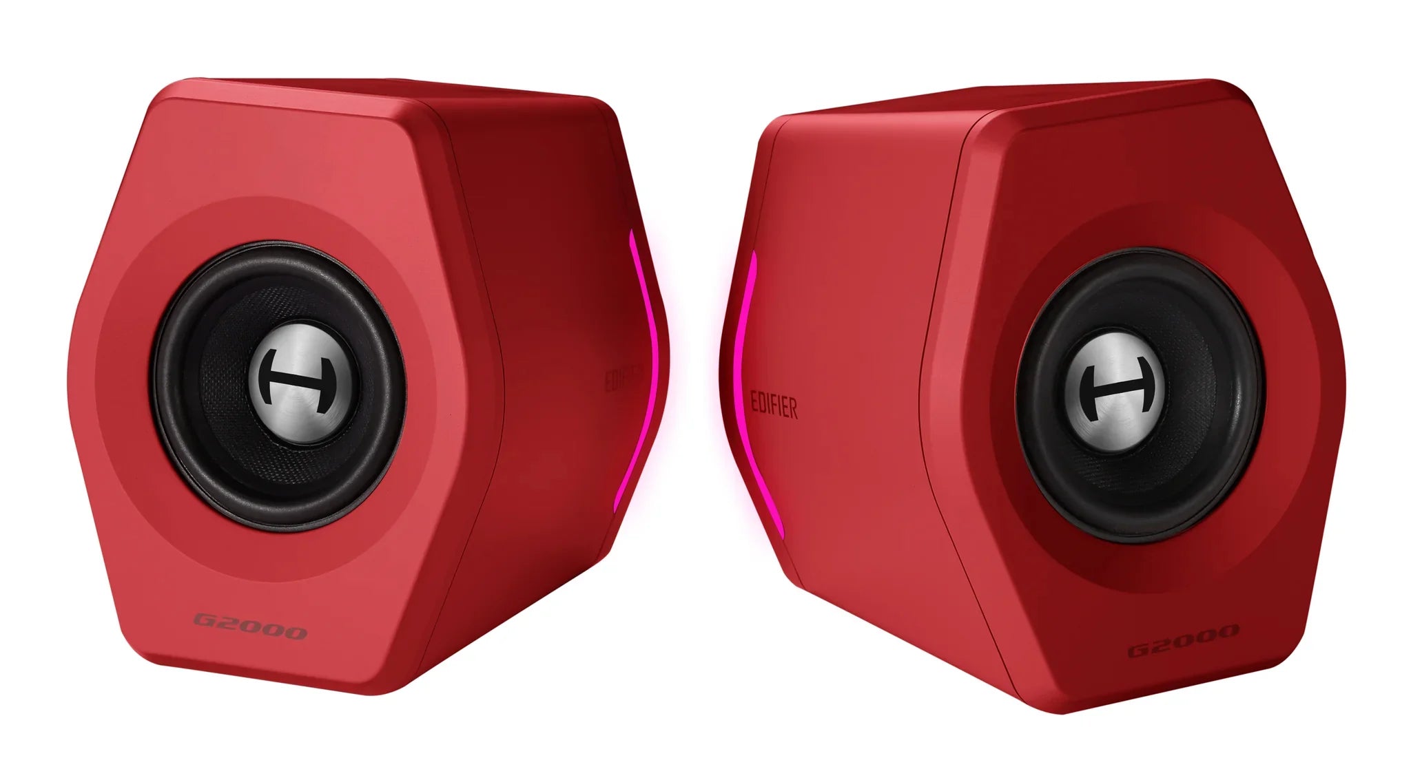 Edifier G2000 Bluetooth 2.0 Gaming Speakers With RGB Lighting - Red - CM-G2000/RED