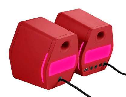 Edifier G2000 Bluetooth 2.0 Gaming Speakers With RGB Lighting - Red - CM-G2000/RED
