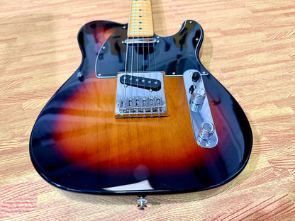 2026 Fender Player II Mexican Telecaster 3-Colour Sunburst Maple Neck~ Ex Demo!