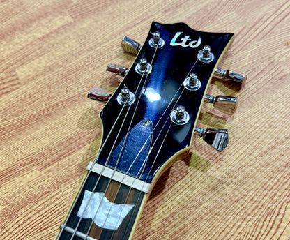 2015 ESP LTD EC-256 FM Lemon Drop~ Flamed Maple Electric Guitar~ Rosewood