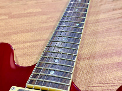 Fret King Elise Custom Cherry Red~ Semi Hollow Electric Guitar~ Vibrato~ B Stock