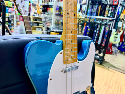 SX STL50+ Lake Placid Blue Electric Guitar Beginner Bundle~ 10W Amp, Strap