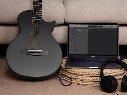 Enya Nova Go SP1 Black Carbon Fibre Electro-Acoustic Guitar