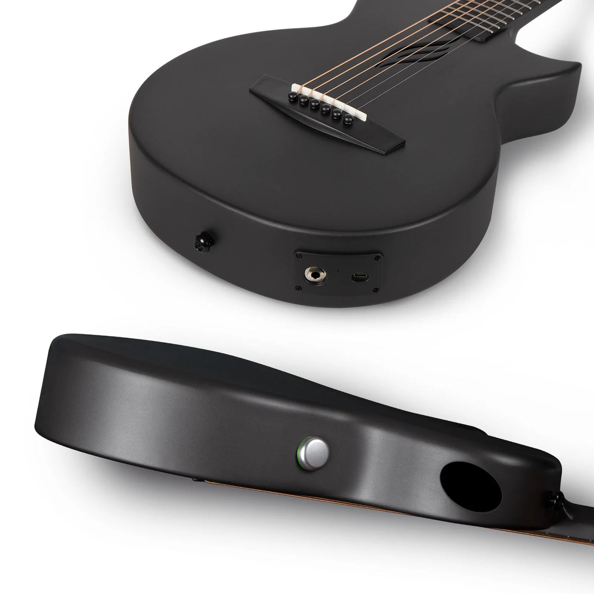 Enya Nova Go SP1 Black Carbon Fibre Electro-Acoustic Guitar