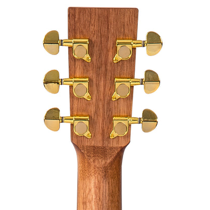 Vintage Mahogany Series 'Travel' Electro-Acoustic Guitar ~ Satin Mahogany