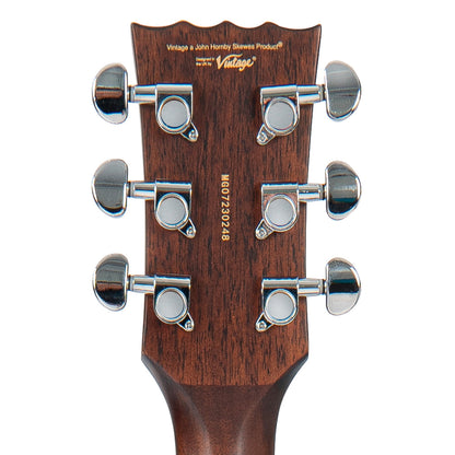 Vintage Stage Series 'Folk' Cutaway Electro-Acoustic Guitar