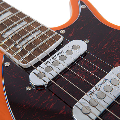 Trans Orange Vintage REVO Series 'Vision' Electric Guitar
