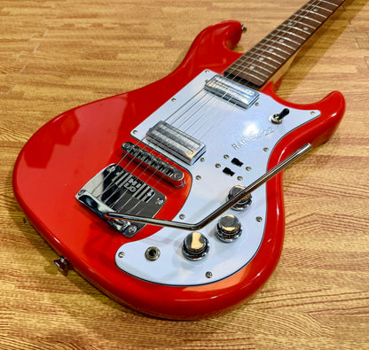 Rapier 22 Fiesta Red Electric Guitar Ex Demo Alan Entwistle Clearance