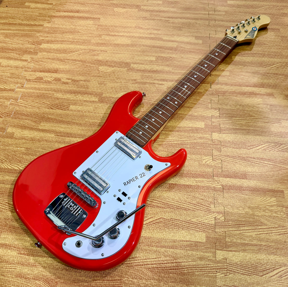 Rapier 22 Fiesta Red Electric Guitar Ex Demo Alan Entwistle Clearance
