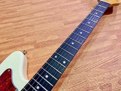 Vintage V50 Coaster Electric Guitar~ Vintage White~ Jazzmaster Style~ B Stock