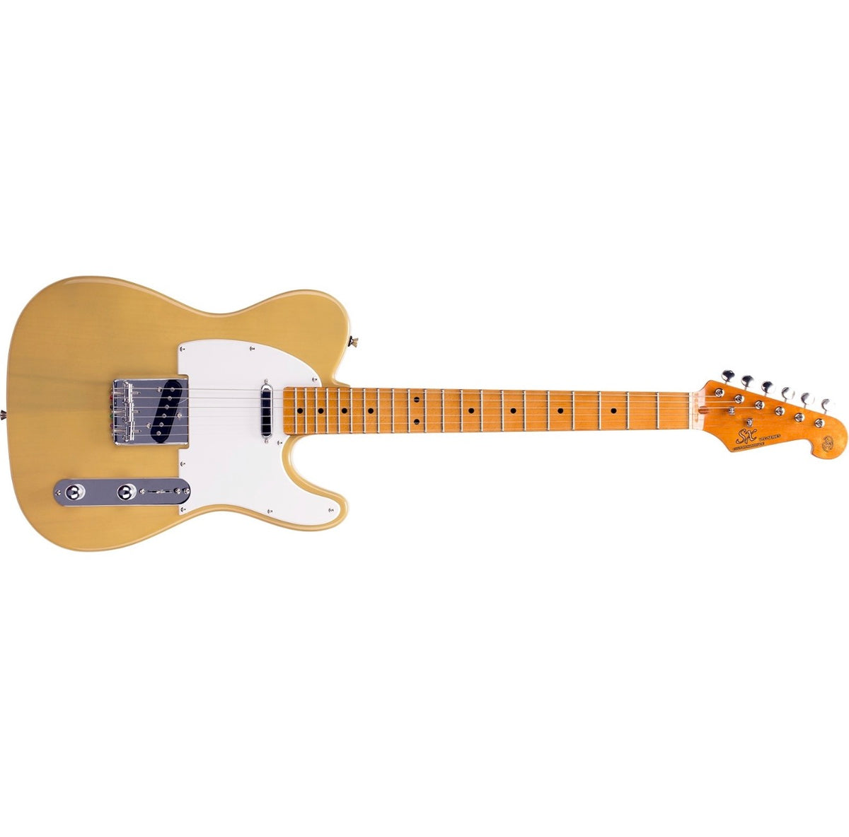 SX STL50+ Butterscotch Blonde Electric Guitar Beginner Bundle~ 10W Amp, Strap