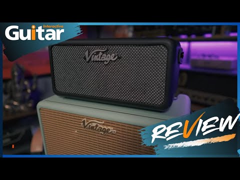 Load video: 🔥NEW🔥Vintage Retro 25w Guitar Amplifier with DSP + Drum Machine~ Mint Green