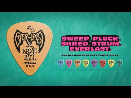 Ernie Ball Everlast Picks- 1.5mm Yellow 12 Pack