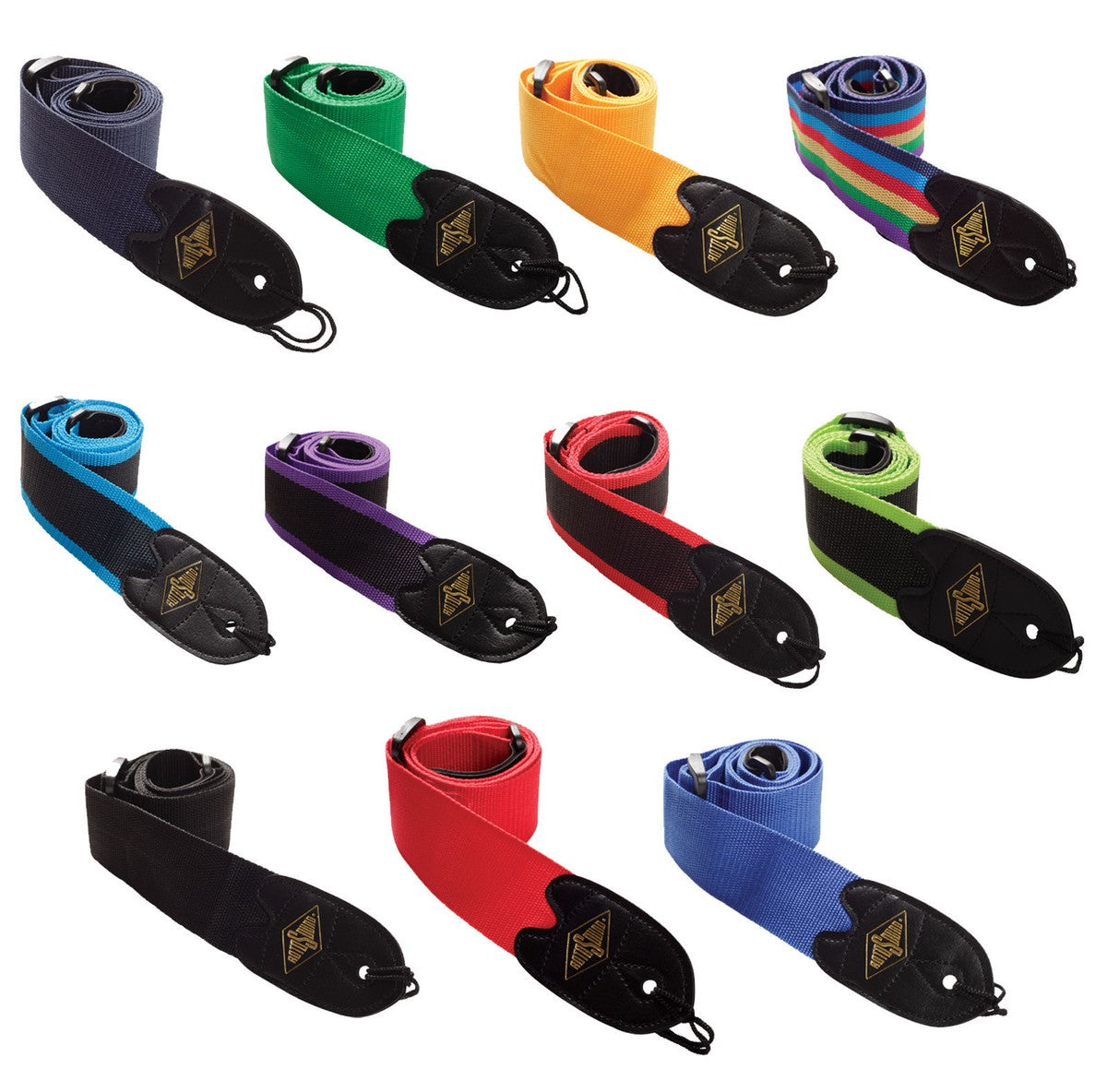 Rotosound Guitar Straps- Choice Of Colours Nylon