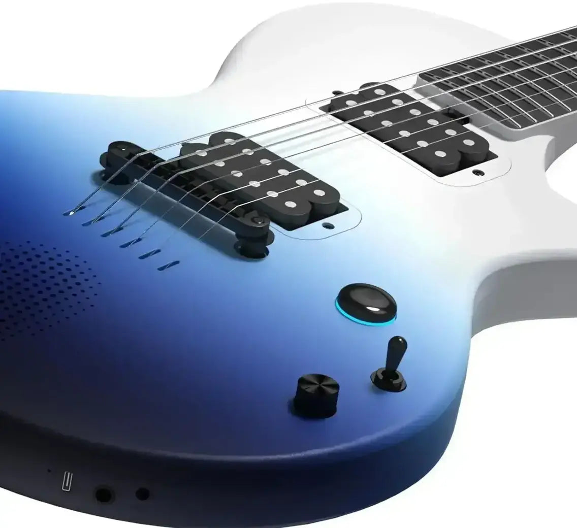 Enya Nova Go Sonic~ Ocean Blue~ Smart Electric Guitar~Speaker & FX + Bag
