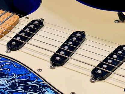 2015 Fender David Lozeau Blue Dragon Stratocaster~ Mexican Strat~ Limited 1/500
